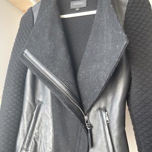 Mackage knit and wool jacket
